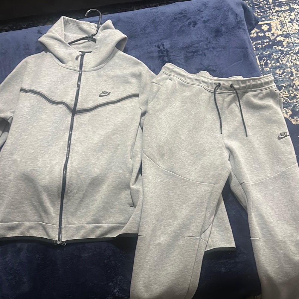 Nike Gray Tracksuit Set